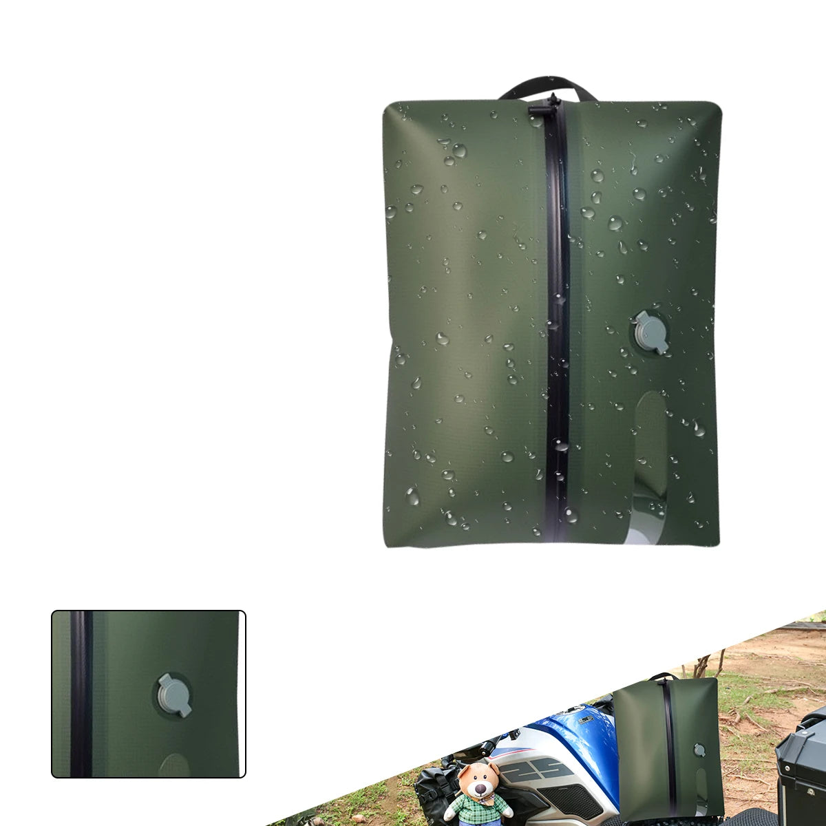 Vacuum Compression Bag Travel Luggage Vacuum Storage Bag Clothing Waterproof and Dustproof Air Bag Storage Compression Bag - KangaPeak