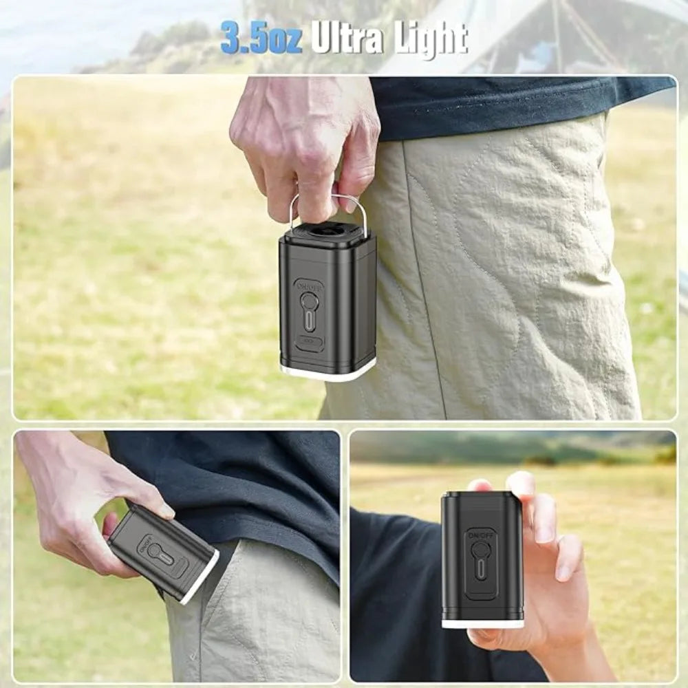 Mini Portable Air Pump with 1200Mah Battery USB Rechargeable to Inflate Deflate for Pool Floats, Air Bed, Vacuum Storage Bags