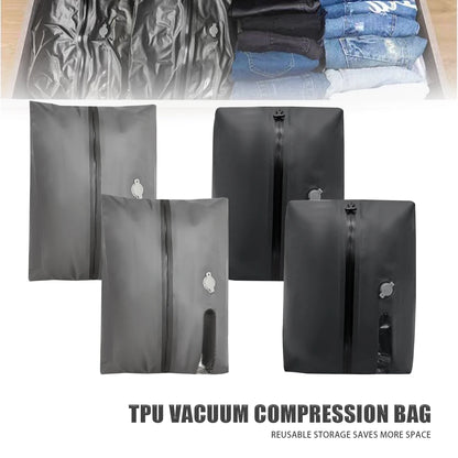Vacuum Compression Bag Travel Luggage Vacuum Storage Bag Clothing Waterproof and Dustproof Air Bag Storage Compression Bag - KangaPeak
